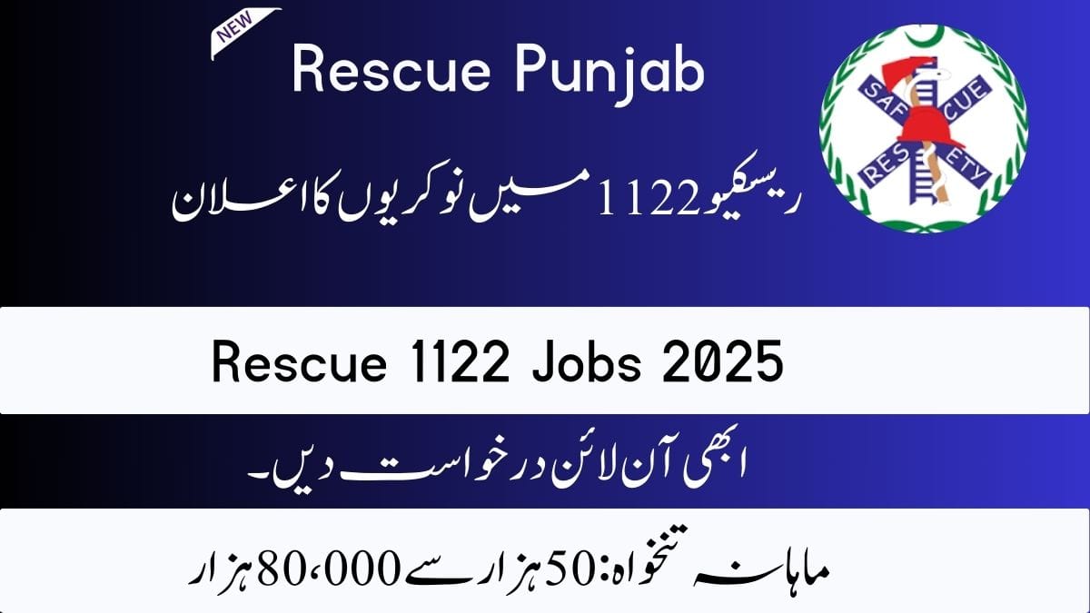 Rescue 1122 Jobs 2025